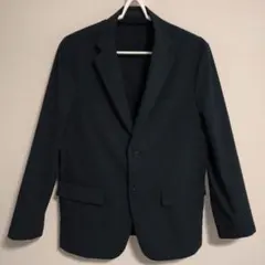 UNIQLO 感動ジャケット コットンライク メンズ XL ネイビー ユニクロ