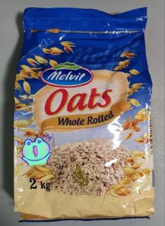 Melvit Oats Whole Rolled 2kg オートミールのサムネイル