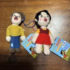 【希少・タグ付き】低燃費少女ハイジ プチマスコット ぬいぐるみ 2体セット非売品