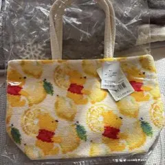 新品 未開封 フェイラーちいかわ うさぎレモンドット刺繍トートバッグ