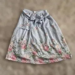 新品　未使用品　tocco closet レース花柄スカート