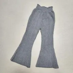 【新品】韓国子供服 ニットパンツ 110細身