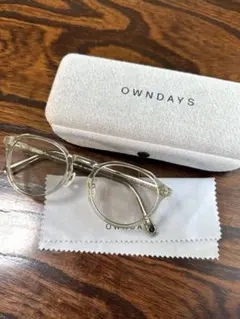 OWNDAYS クリアフレーム 調光サングラス OWNDAYS オンデーズ 調光サングラス 調光メガネ クリアフレーム 美品