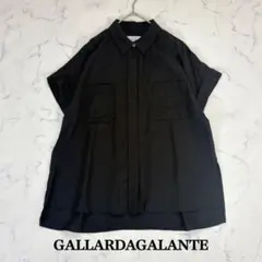 tricot COMME des GARÇONS 刺繍半袖シャツ ブラック S - メルカリ
