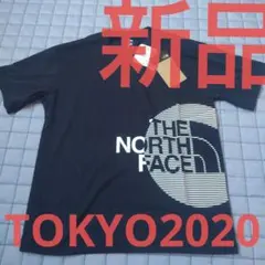 ノースフェイスメンズTシャツＭサイズ【新品】東京モデルアウトドアオリンピック男青
