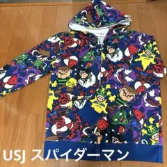 麗*様 極美品USJ スパイダーマン　パーカー　Mのサムネイル