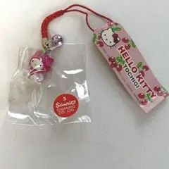 ご当地キティ★レア物★栃木限定★いちご★根付けストラップ★2002年バージョン