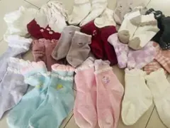 ベビー　女の子　靴下　まとめ売り　0歳　1歳　2歳