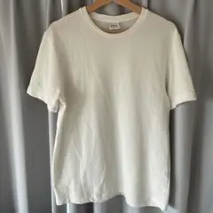ZARA ザラ テクスチャー カットソー Tシャツ L ホワイト 白
