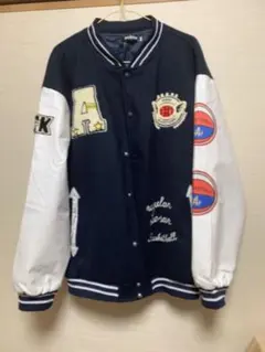 スボルメ☆スタジャン×パンツ セットアップ ネイビー Mサイズ - メルカリ