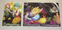 【ジャンプ】40周年 ドラゴンボール × ワンピース コラボ カード　3枚