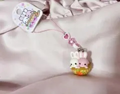 新品未使用　うさぎ　ストラップ