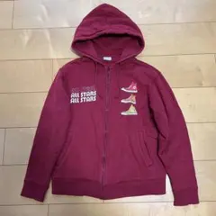 converse コンバース パーカー トップス スウェット ジップアップ 長袖