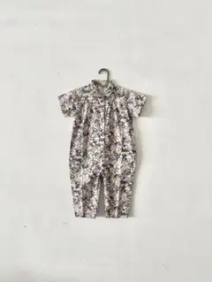 【KIDS】美品　PAIRMANON　花柄オールインワン　サイズ110