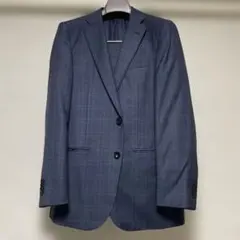 こ*ゃ様 HILTON A7 ダークグレー ダブルブレスト ビジネススーツ