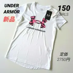新品 UNDERARMOR アンダーアーマービッグロゴ半袖Tシャツ キッズ150のサムネイル