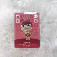 どうぶつの森 みかっち amiiboカード