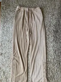 ベロア カジュアルパンツ