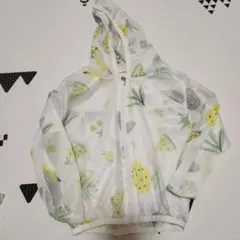 フルーツ柄メッシュラッシュガード（フード付き）