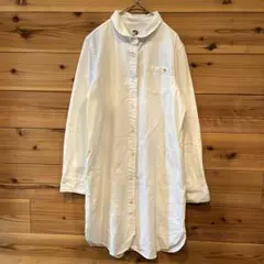 アーノルドパーマータイムレス シャツ ワンピース 【L】 ロールアップ ロゴ