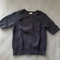 Gap ネイビー 半袖セーター M