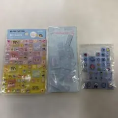 タイルシール　ブロックシール　クレヨンしんちゃん　キキララ　たまごっち