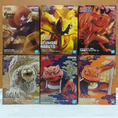 NARUTO　バイブレーションスターズ　ソフビフィギュア　6種セット　プライズ