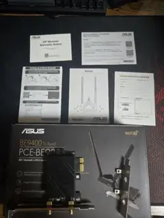 ASUS PCE-BE92BT Wi-Fi 7 Bluetooth アダプター