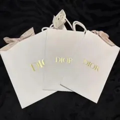 Dior ショップ袋 3サイズセット