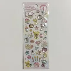 バースデージュエルシール 4月 平成レトロ 当時物