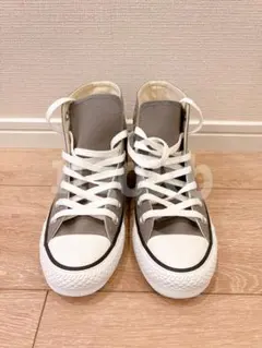 CONVERSE ハイカットスニーカー グレー 22.5cm