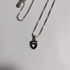 GARNI ガルニ ロゴデザイントップ 喜平チェーンネックレス シルバー