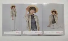 森田ひかる 櫻坂46 麦わら帽子コーデ セミコンプ 生写真