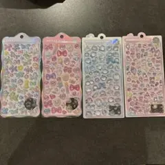 BONDON DROP カラフルシール4シートセット