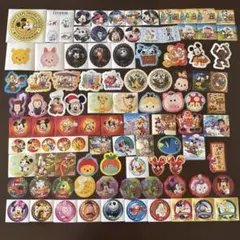 香港ディズニー 非売品 シール ステッカー 100枚