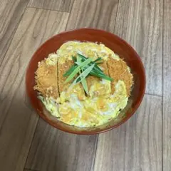 食品サンプル カツ丼 置物