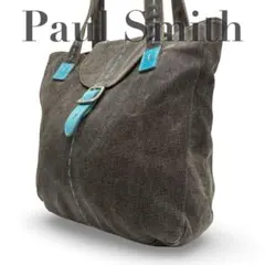 y2k Paul Smith ポールスミス　トートバッグ　ベルト　肩掛け　ベルトのサムネイル