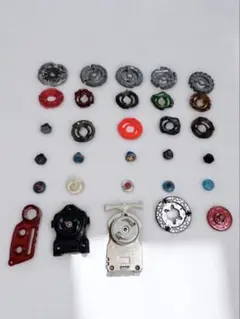 【商品名】 ベイブレード パーツまとめ売り セット（ランチャー付き）