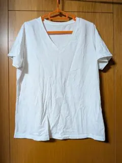 ZOZO Vネック 半袖Tシャツ ホワイトのサムネイル