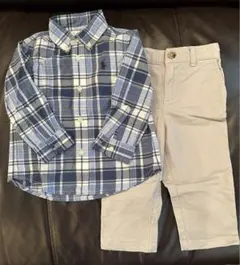 Ralph Lauren セットアップ 12M ラルフローレン　美品
