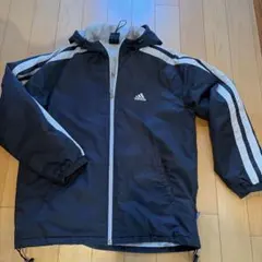 adidas ナイロンジャケット フード付き サイズ38/40