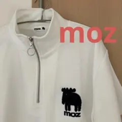 moz ジップアップポロシャツ　メンズ　レディース