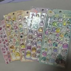 海外正規品　オバケーヌ　ドロップシール　うるちゅる系　立体　4セット