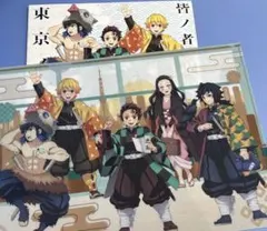 鬼滅の刃 クリアファイル　フライヤーTOKYOアニメツーリズム