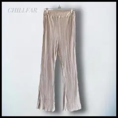 【CHILLFAR】プリーツパンツ　レイヤード　カジュアルのサムネイル