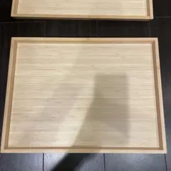 IKEA イケア オストビット バンブートレイ 2枚のサムネイル