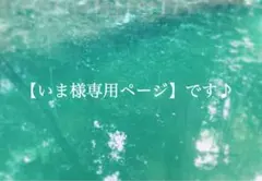【いま様専用ページ】です♪のサムネイル