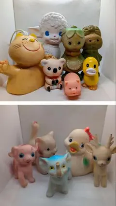 激レア 昭和レトロ 当時物 滋賀銀行 ソフビ しがちゃん フィギュア