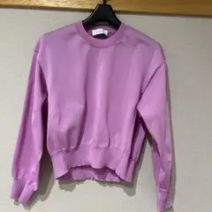 ADAM ET ROPE ニットプルオーバー パープル