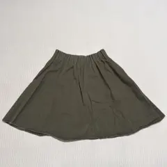 AS KNOW AS PINKY レディーススカート カーキ フリーサイズのサムネイル